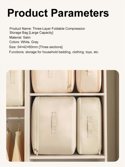 IKEA's same foldable compression storage bag, Buy 2 pieces for A$72