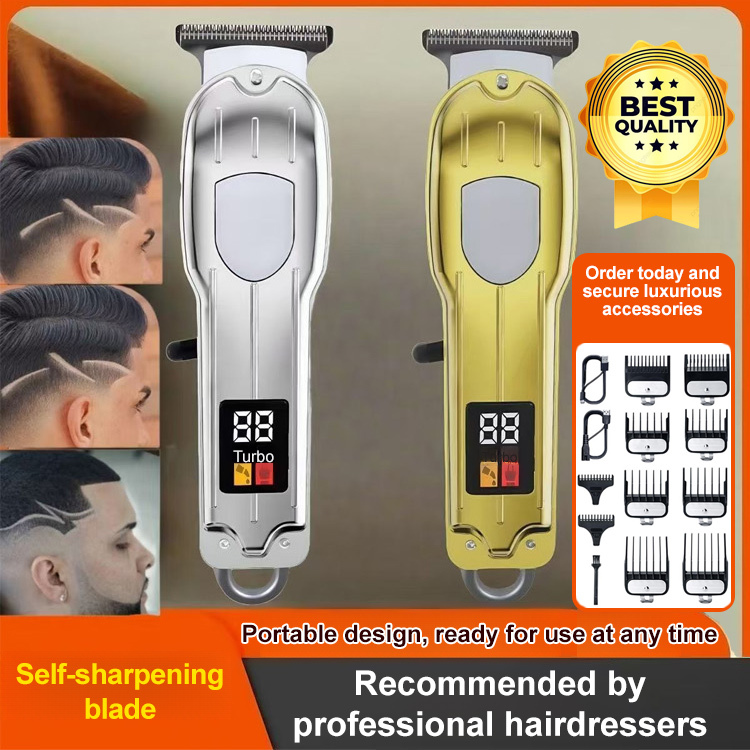 🔥Precision haircutting tool 💇‍♂️From beginner to master hairstylist, just one pair of clippers✅️