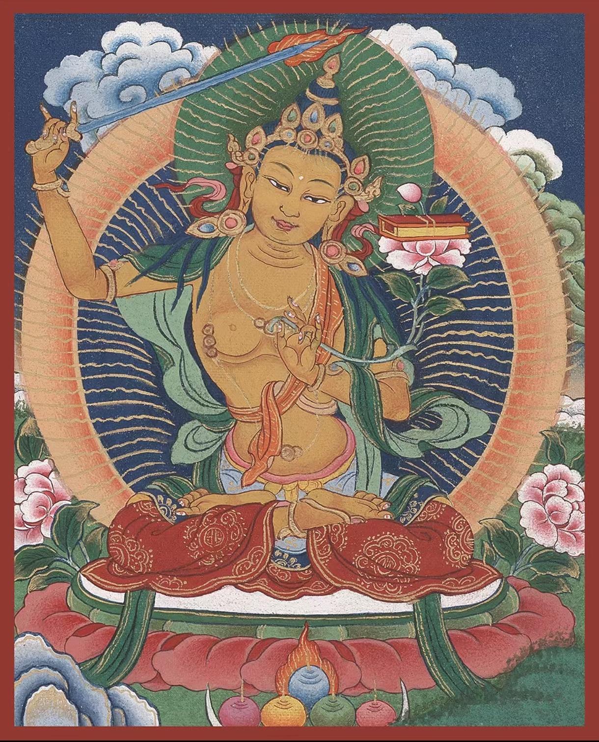 Manjushri Ⅱ– Bodhisattva of Wisdom