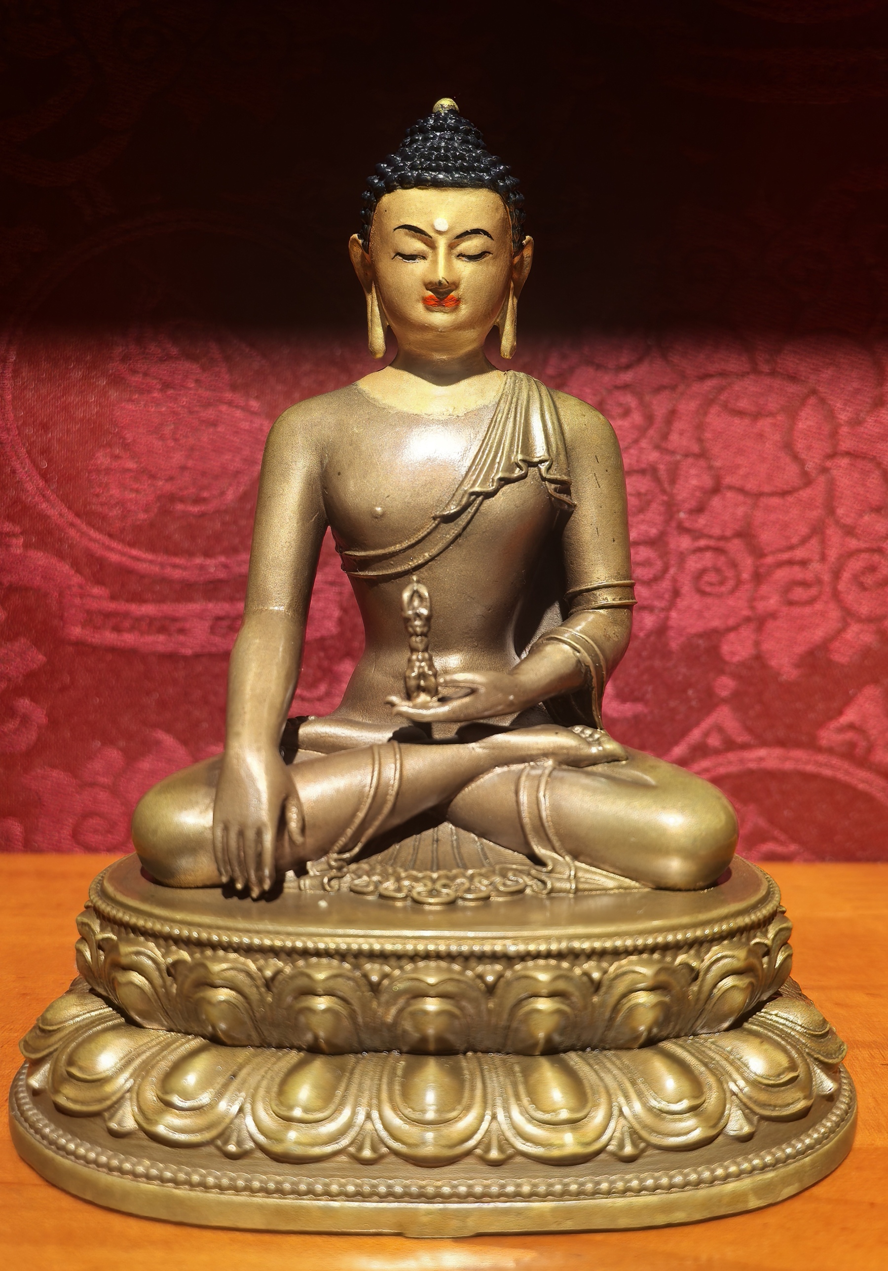 Acala (Immovable Wisdom King) – 10cm Gilt Bronze Handcrafted