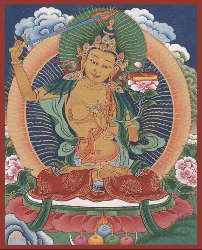 Manjushri Ⅱ– Bodhisattva of Wisdom