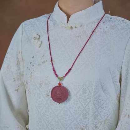 ​​Zanbala Thangka Incense Pendant Necklace​​