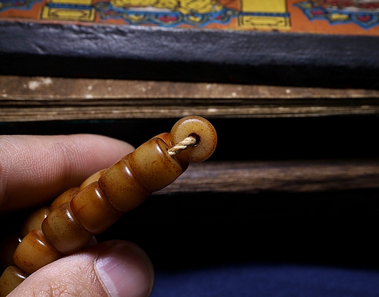 Genuine Tibetan Yak Bone Mala Bracelet