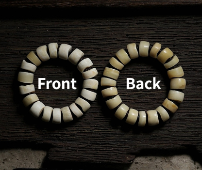 High-Density Natural Yak Calf Bone Malas