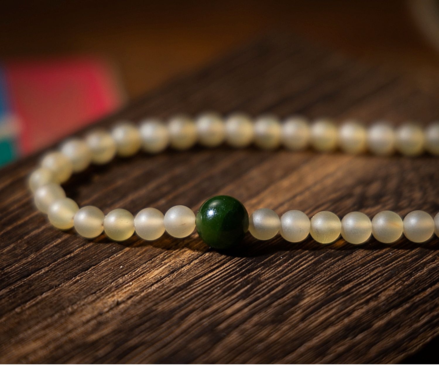 Tibetan Simplicity – Natural Highland Goat Horn Mala