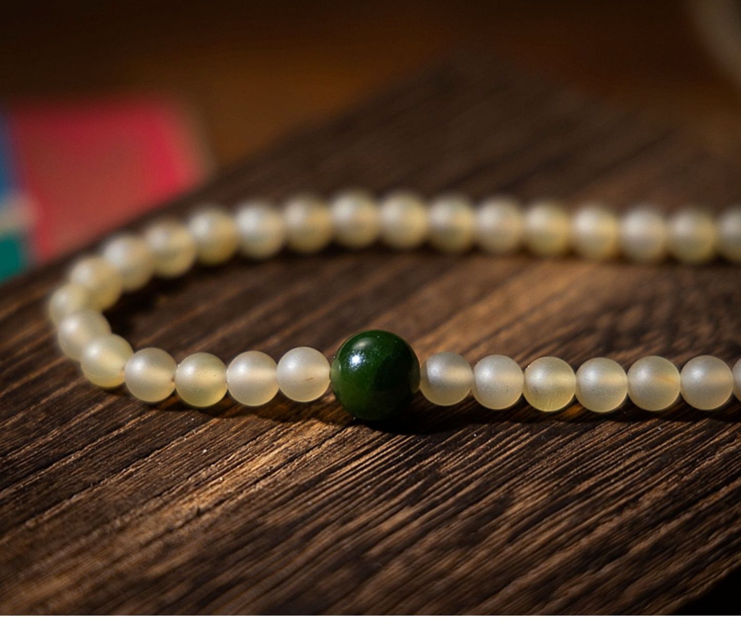 Tibetan Simplicity – Natural Highland Goat Horn Mala