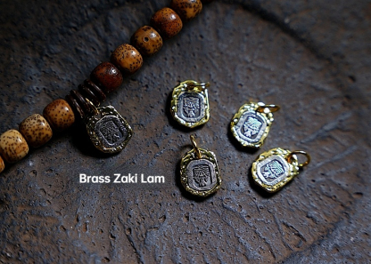 Star Moon Bodhi Seed Chenzi Beads with Dzi Beads Multi-Wrap Bracelet
