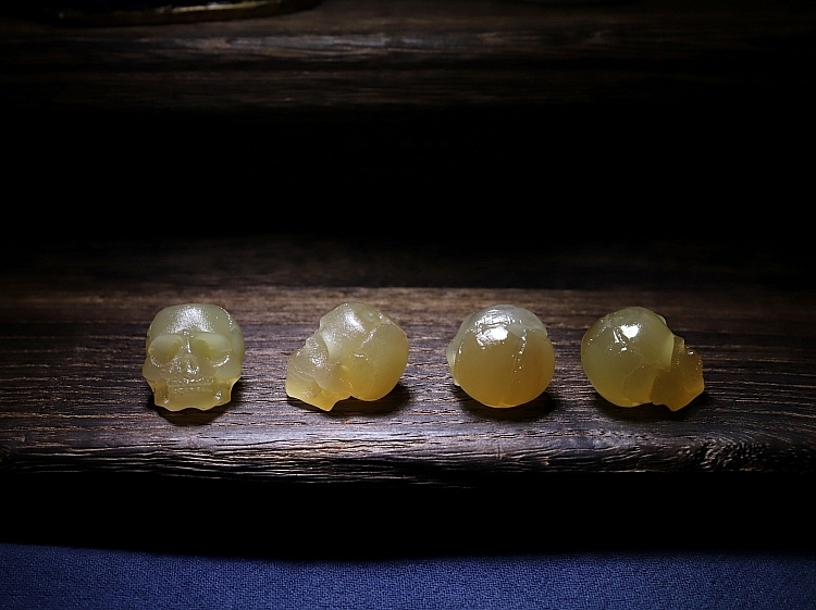 Sacred Skull Tibetan Goat Horn Mala