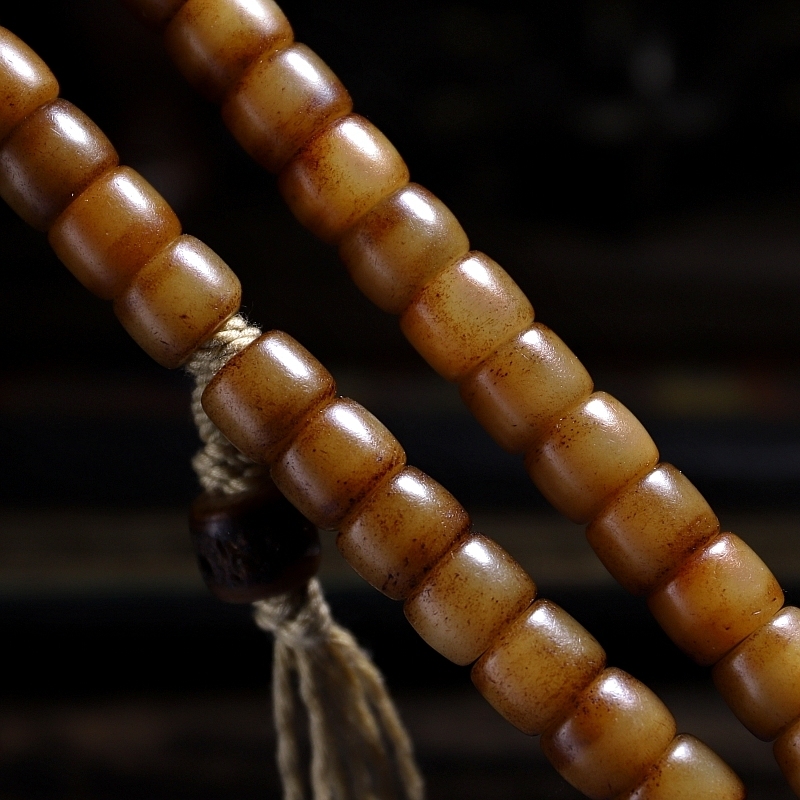 Genuine Tibetan Yak Bone Mala Bracelet