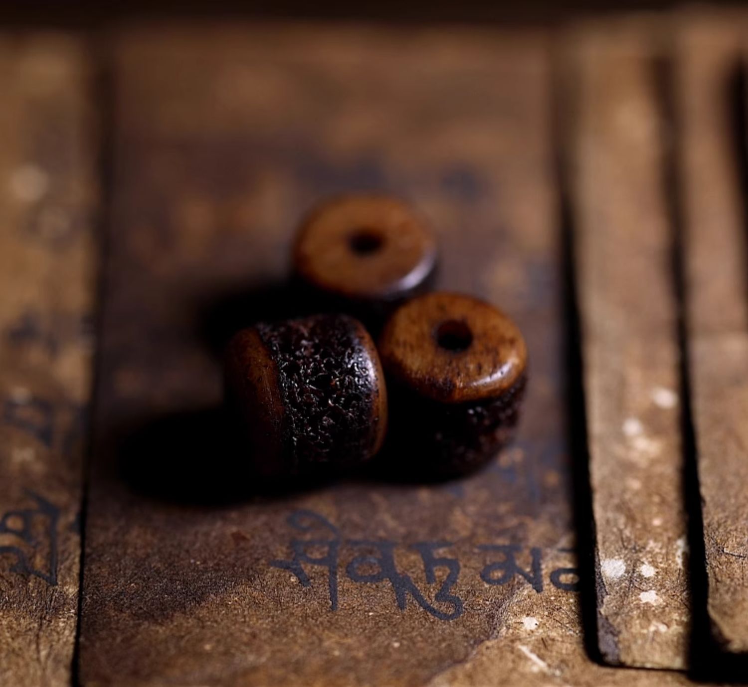 Tibetan 108 Yak & Camel Bone Mala Necklace