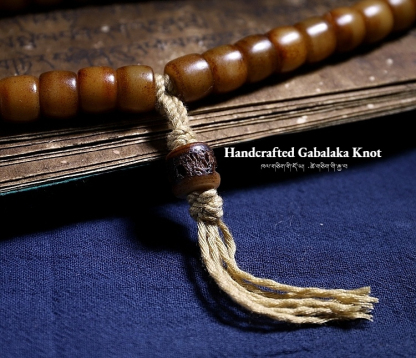 Genuine Tibetan Yak Bone Mala Bracelet