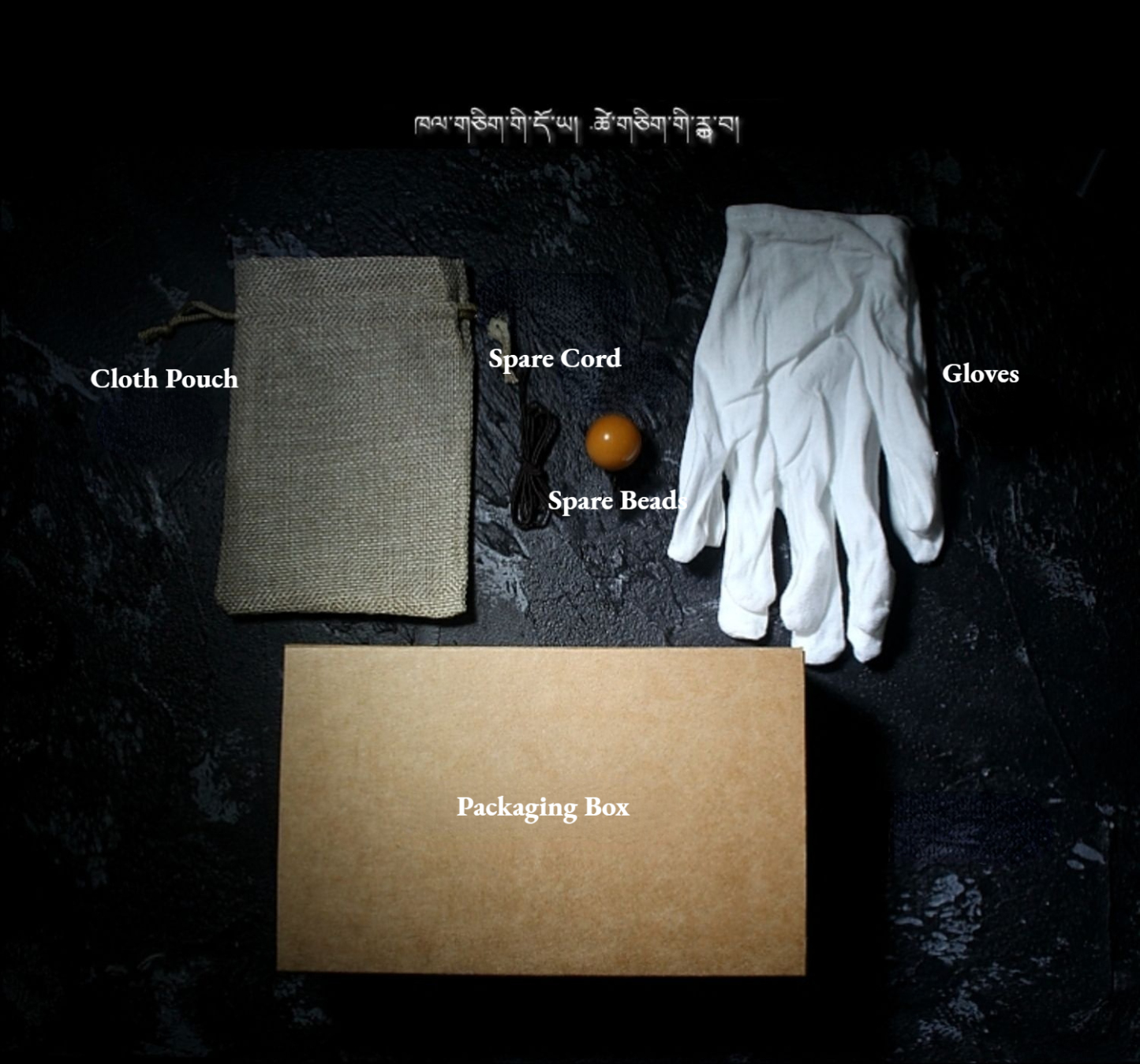 Genuine Tibetan Yak Bone Mala Bracelet