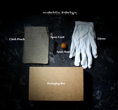 Genuine Tibetan Yak Bone Mala Bracelet