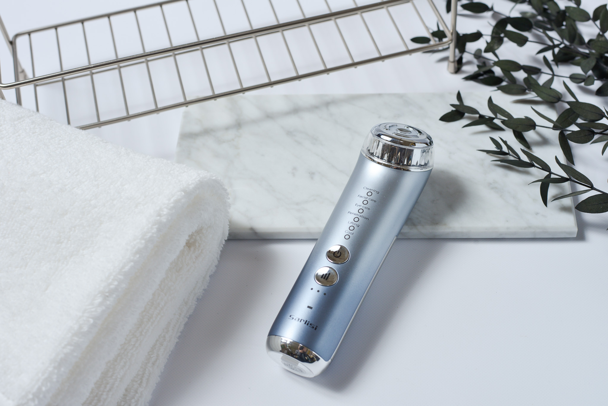 Sarlisi 超音波美顔器 Ai-03 Amazon.co.jp: Sarlisi 美顔器 1台6役 2色光 EMS 温熱ケア 3種類