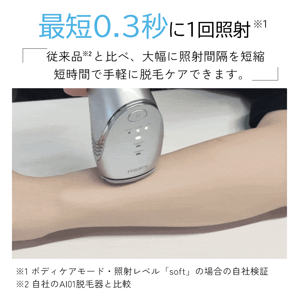 Sarlisi 冷風式IPL脱毛器　SAJM10AG IPL脱毛 | 家庭用脱毛器 | 冷風式IPL脱毛器 —— Sarlisi.co.jp