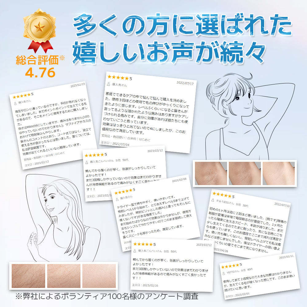 IPLサファイア冷却脱毛器 AI06