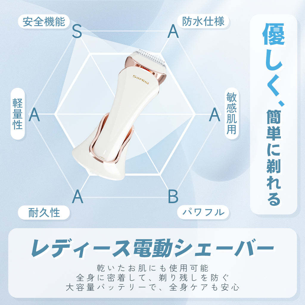 レディース電動シェーバー-Sarlisi（サーリシ）公式サイト