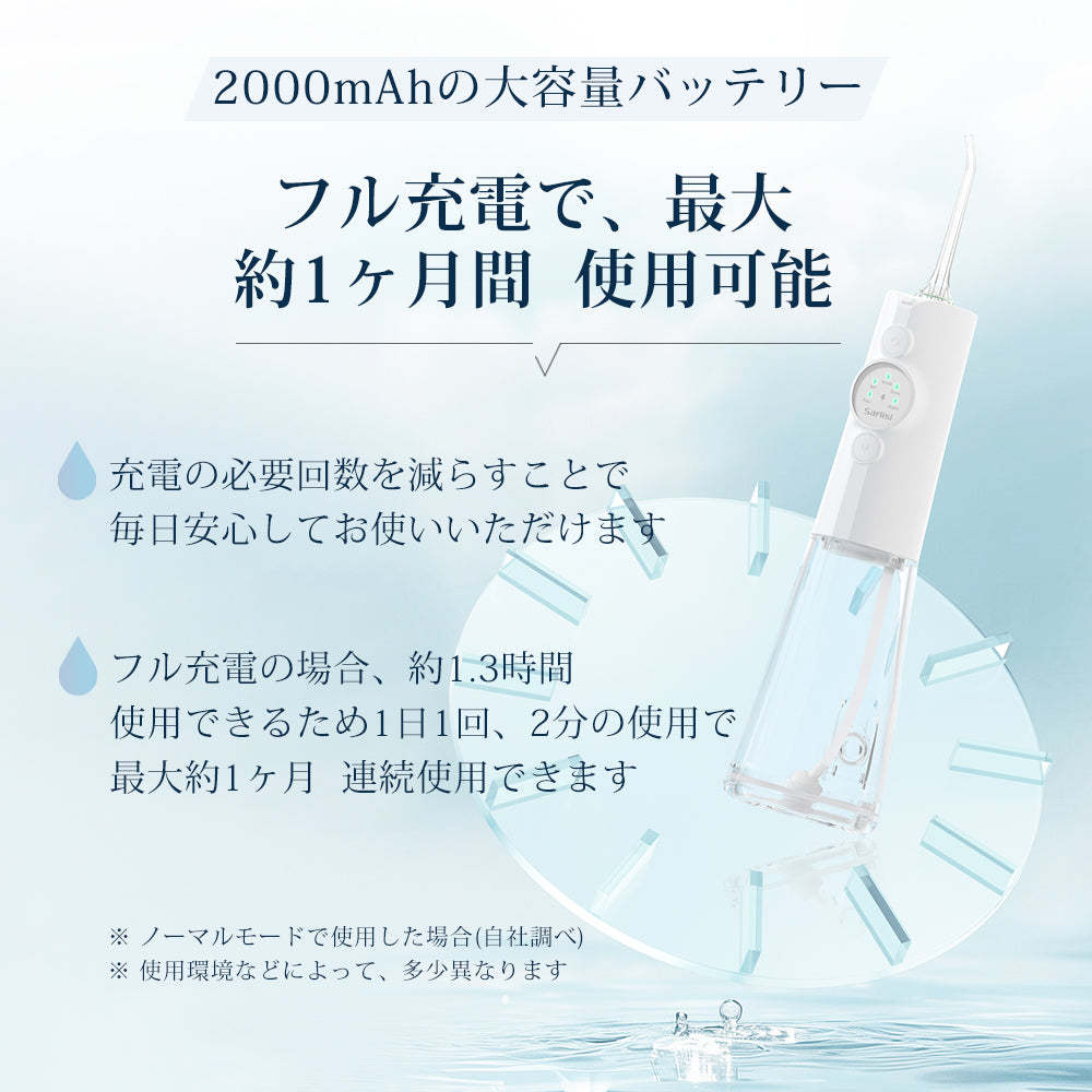 口腔洗浄器 SAKK19WHW