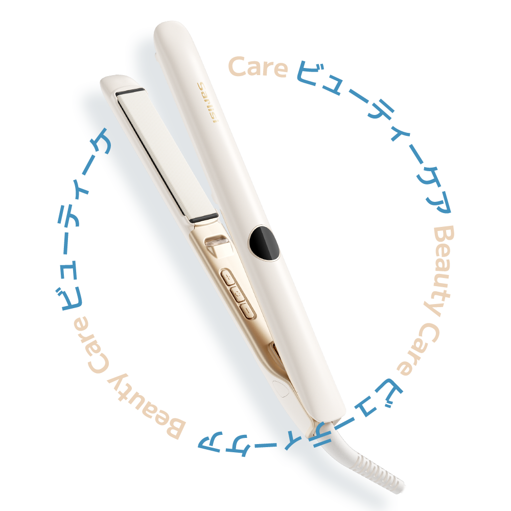 レンツアイロン 丸8ミリ 理容 櫛 コーム 本鼈甲 ベーク レンツアイロン