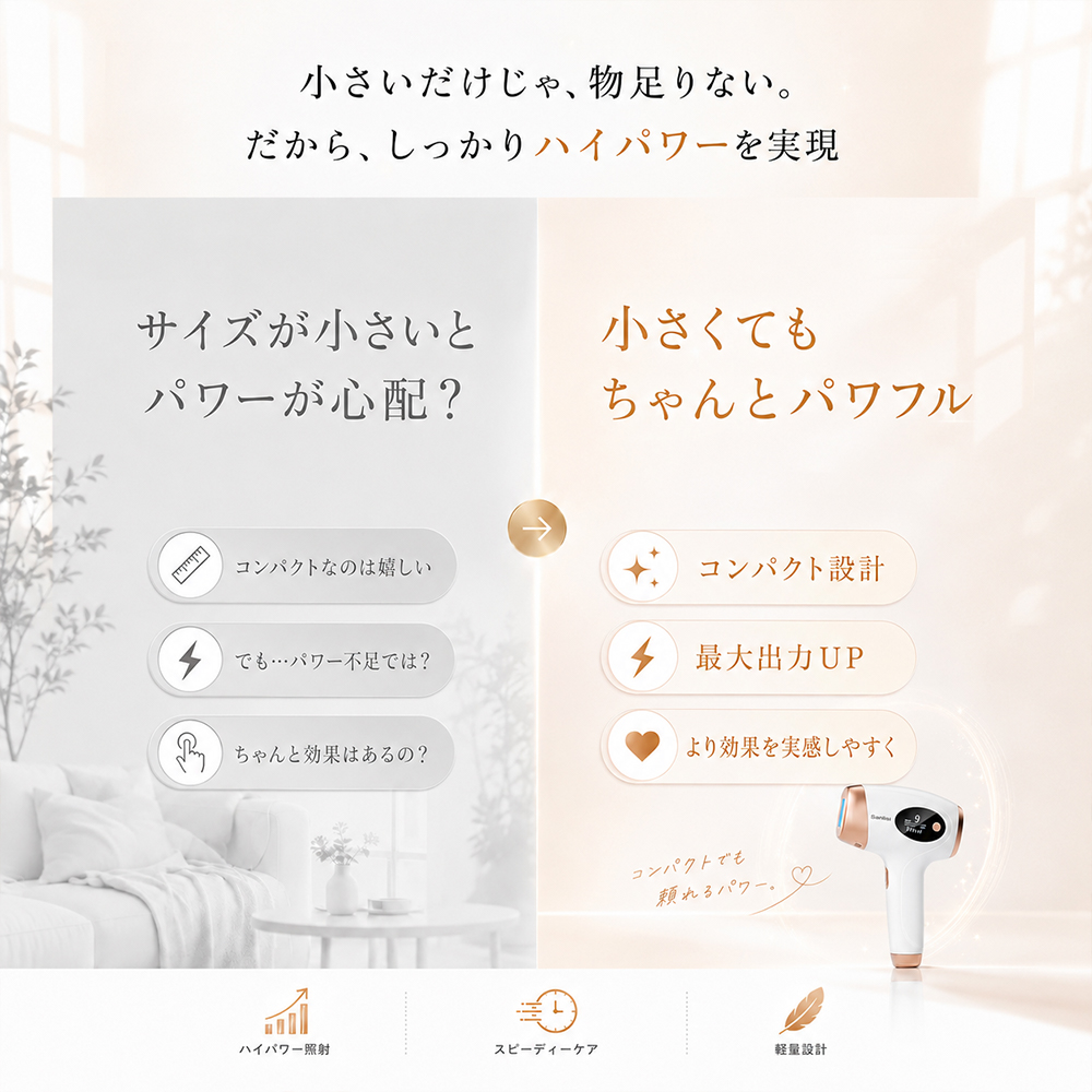 IPL美肌脱毛器 AI01 Pro