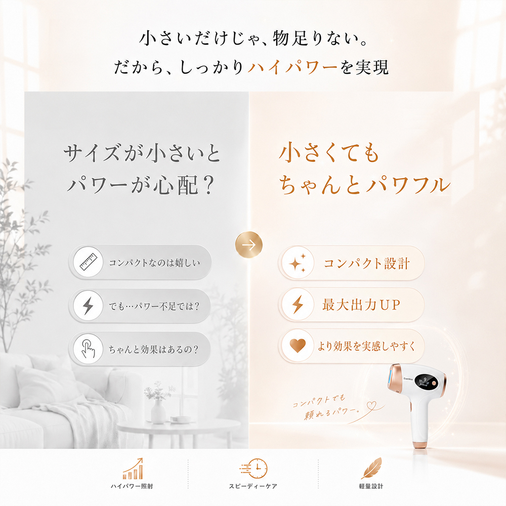 IPL美肌脱毛器 AI01 Pro