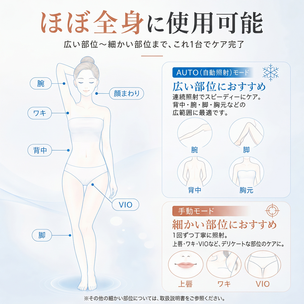IPL冷感脱毛器 AI07 Pro