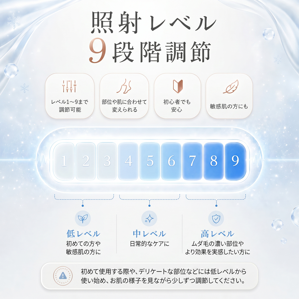 IPL冷感脱毛器 AI07 Pro