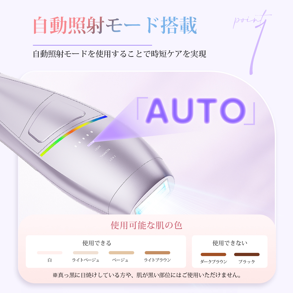 公式】脱毛初心者向けの入門級として、お手頃価格で高機能な脱毛器