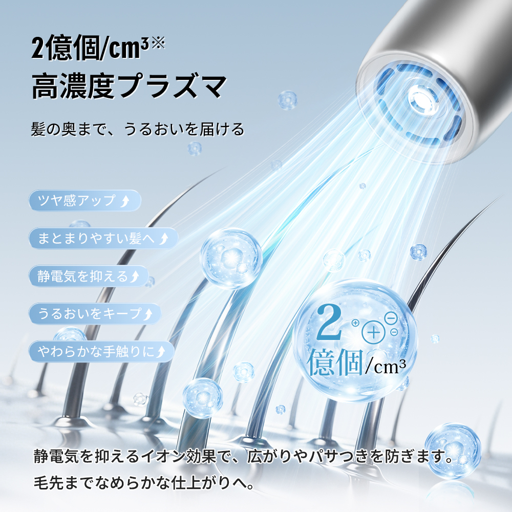 「クリーンエア」速乾ドライヤー　（交換式フィルター搭載）