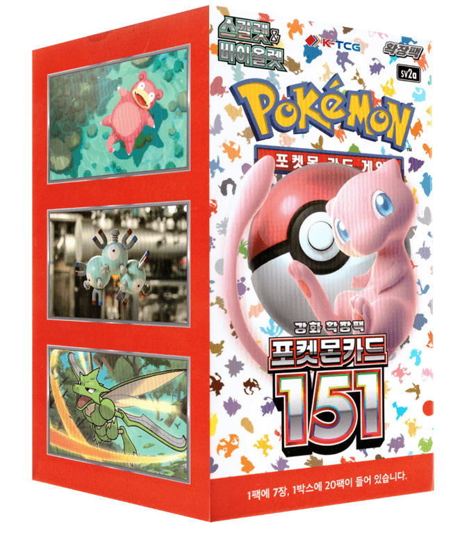 韓文寶可夢 朱＆紫 sv2a 151 Booster Box