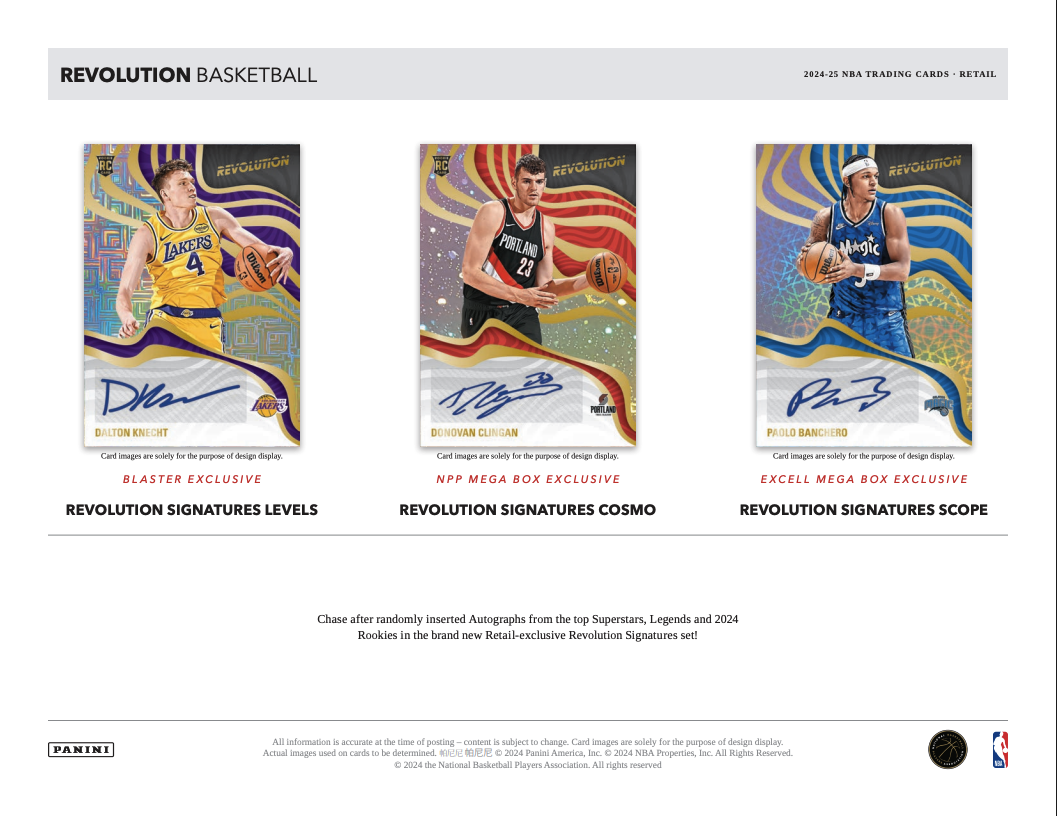 2025 Panini Revolution Basketball Blaster （有機會抽到 Kaboom !)