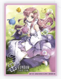 高達卡牌遊戲 官方卡套 第一弹 「洋溢的慈愛-拉克絲·克萊因」