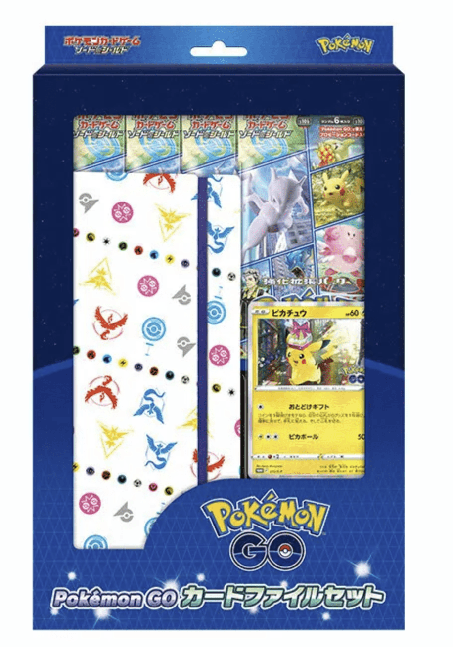 Pokemon TCG 日版卡牌 Pokémon GO 卡簿套裝