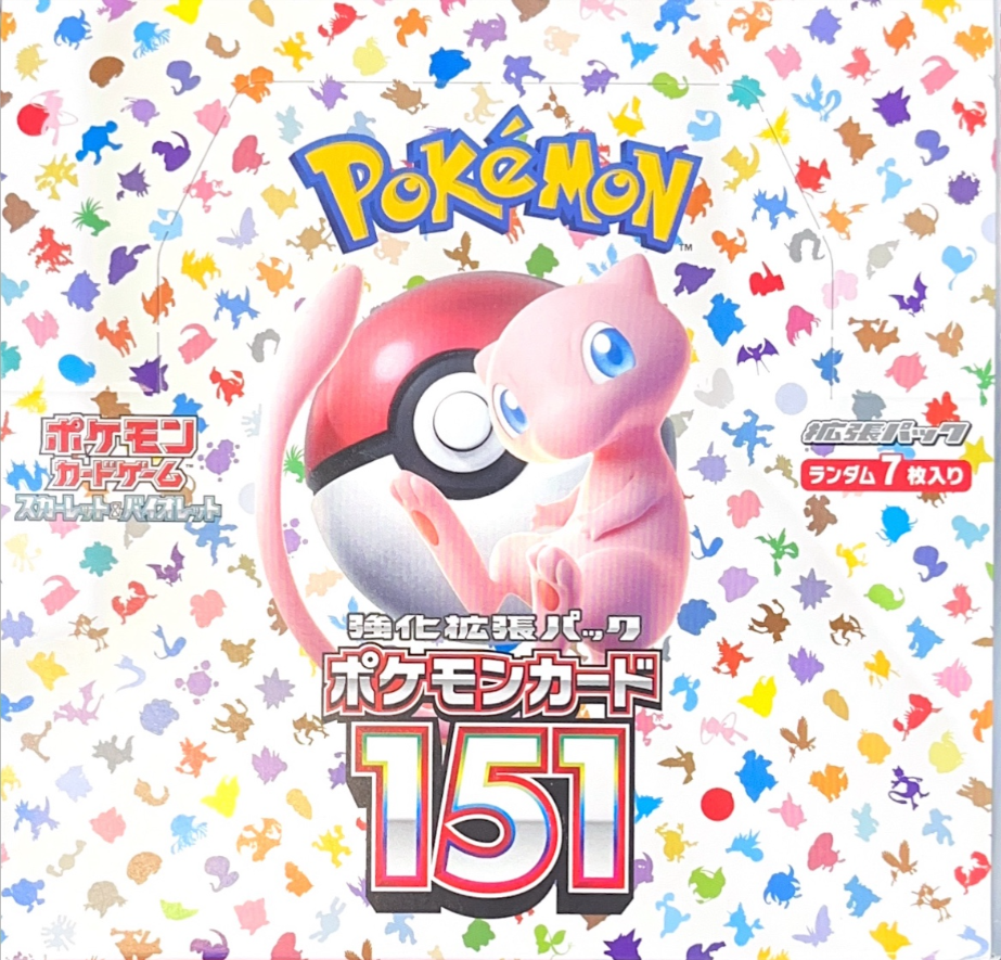 Pokemon TCG 日版卡牌 朱＆紫 sv2a ポケモンカード151 Booster Box 「151」