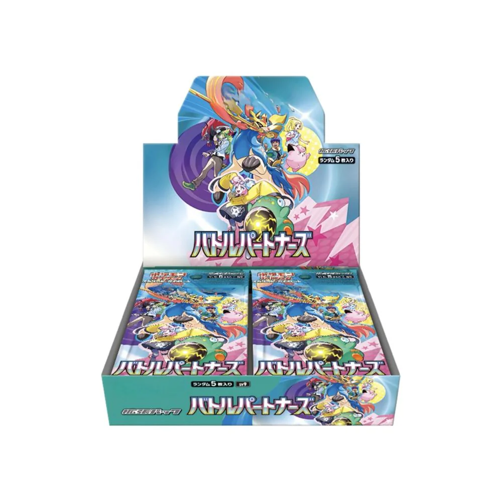 日版Pokemon TCG 寶可夢卡牌 Japanese 朱＆紫 sv9 「對戰搭檔」 バトルパートナーズ Battle Partners Booster Box