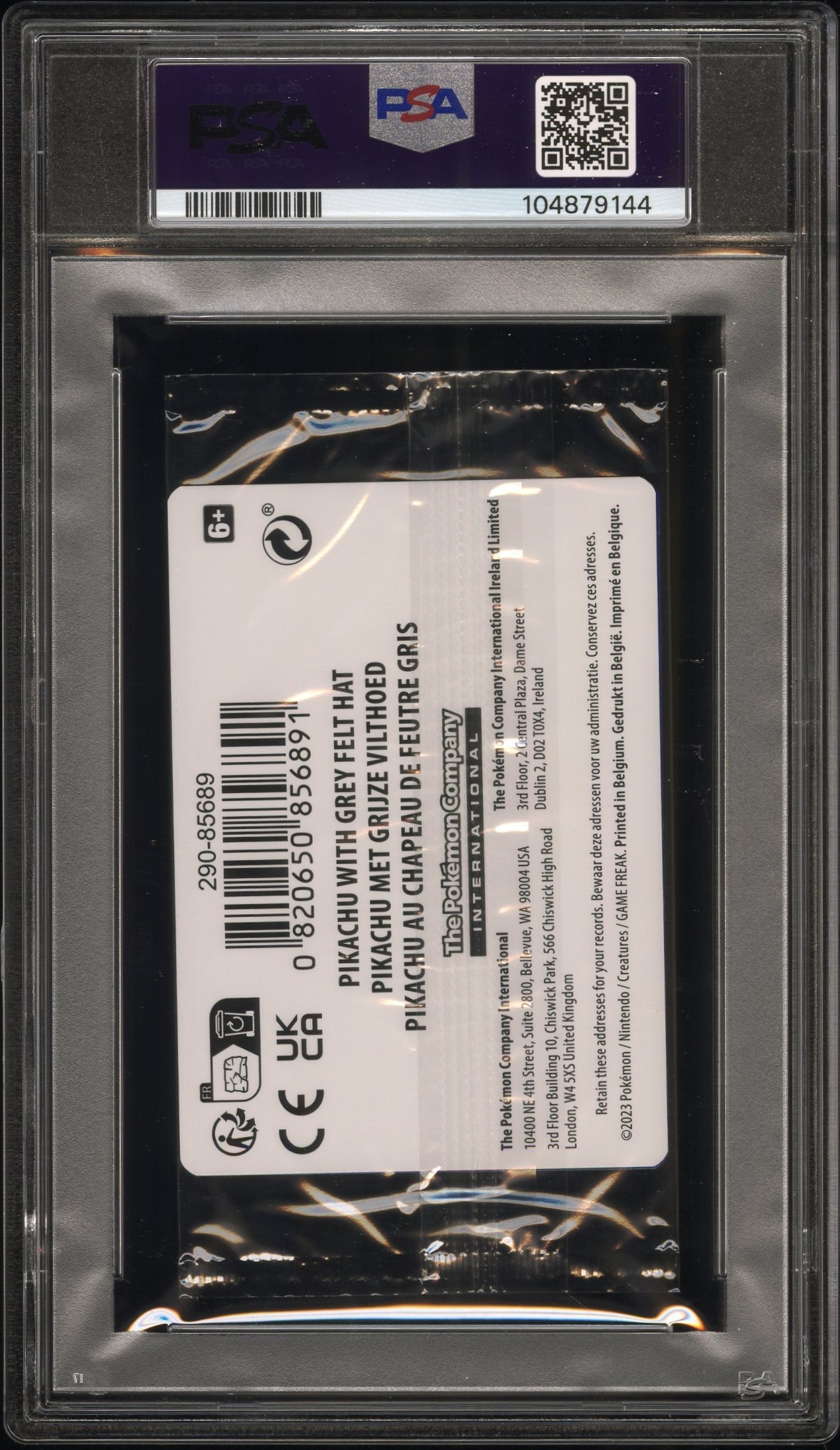 [PSA 10] 2023 POKEMON BLACK STAR PROMO CELLO PACK POKEMON X VAN GOGH PIKACHU/GFH-2 CARD PK-EN