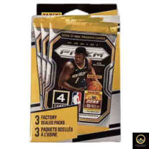 2020-21 Panini Prizm NBA Basketball Retail 3 Pack Hanger Box