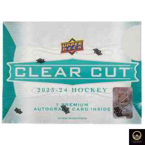 2023-24 Upper Deck Clear Cut Hockey Hobby Box