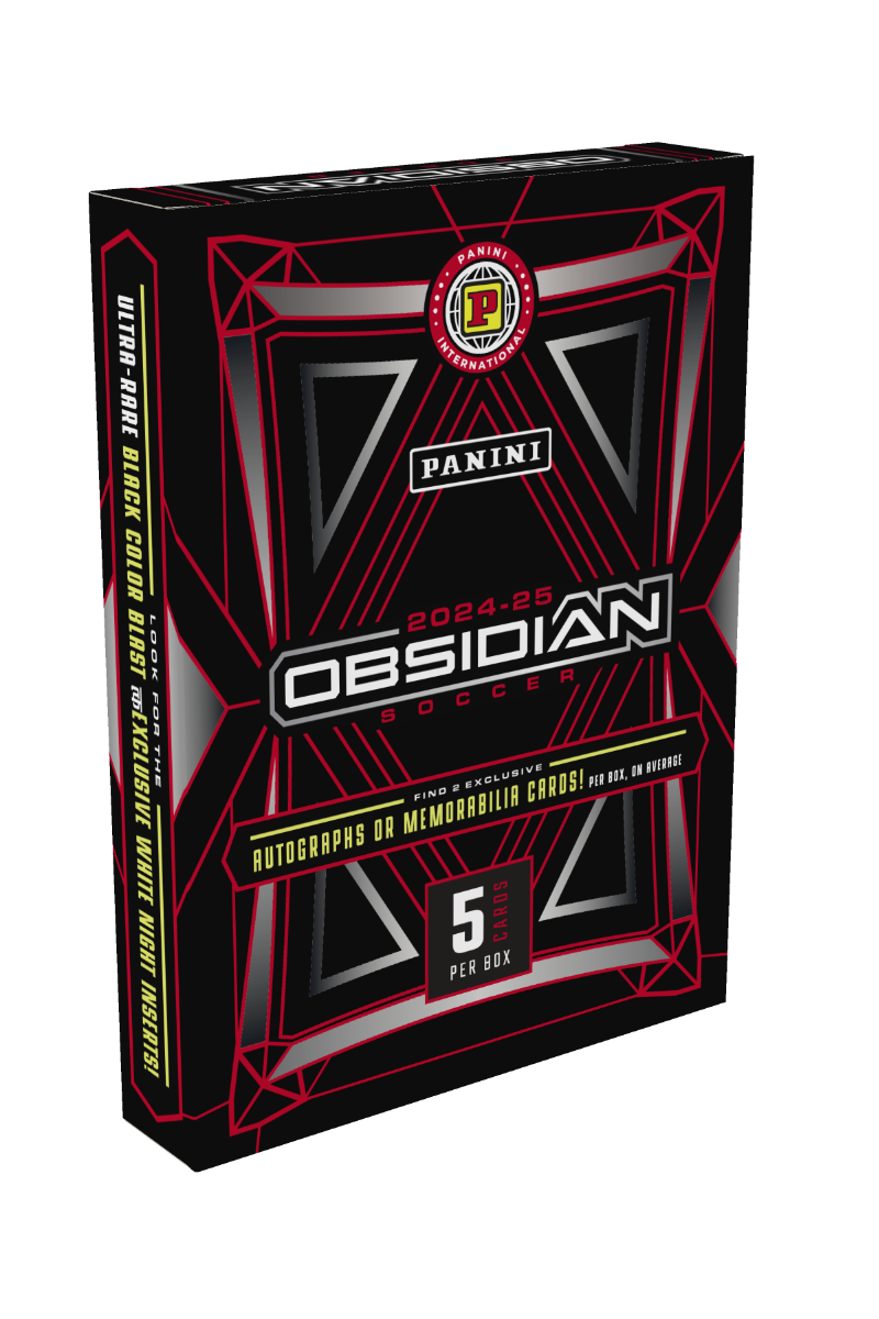 2024-25 Panini Obsidian Soccer Hobby International Hobby Box