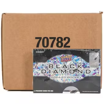 2024-25 Upper Deck Black Diamond Hockey Hobby 10-Box Case