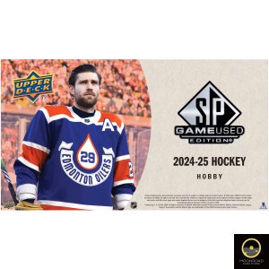 2024-25 Upper Deck SP Game Used Hockey Hobby Box