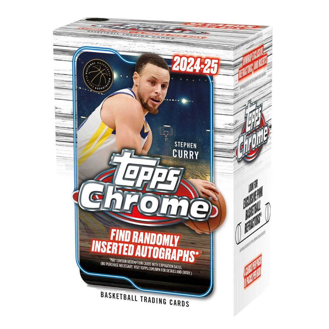 2024-25 Topps Chrome Basketball Blaster Box