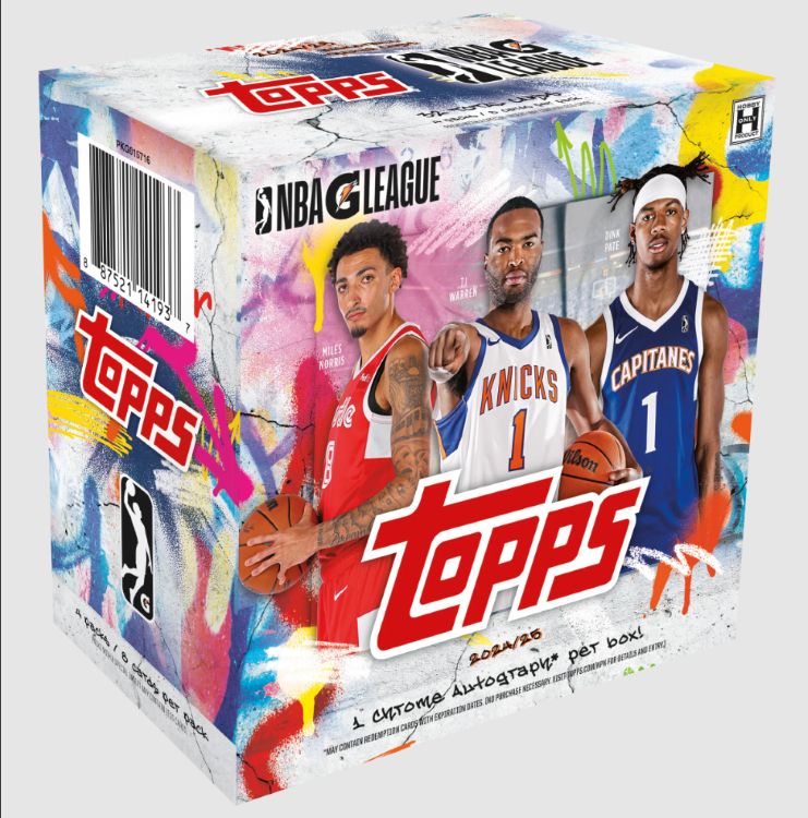 2024/25 Topps G League Basketball Hobby Box