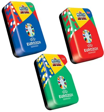 2024 Match Attax UEFA EURO Mini Tin 1 Box