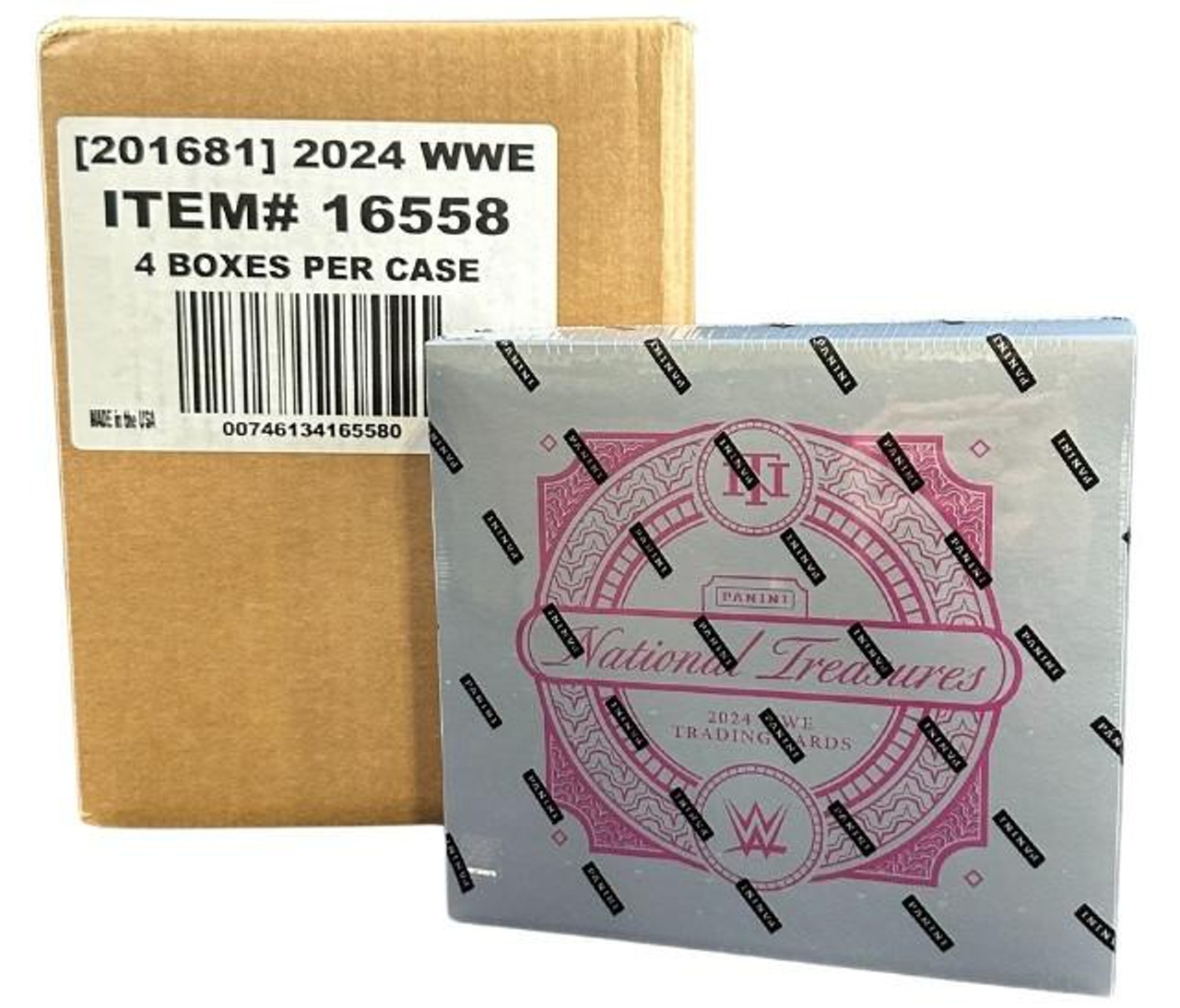 2024 Panini National Treasures WWE Hobby Box