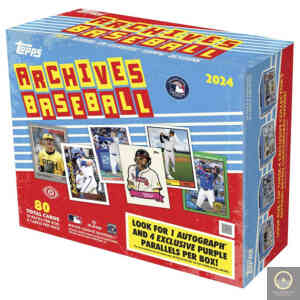 2024 Topps Archives Baseball Collector Box