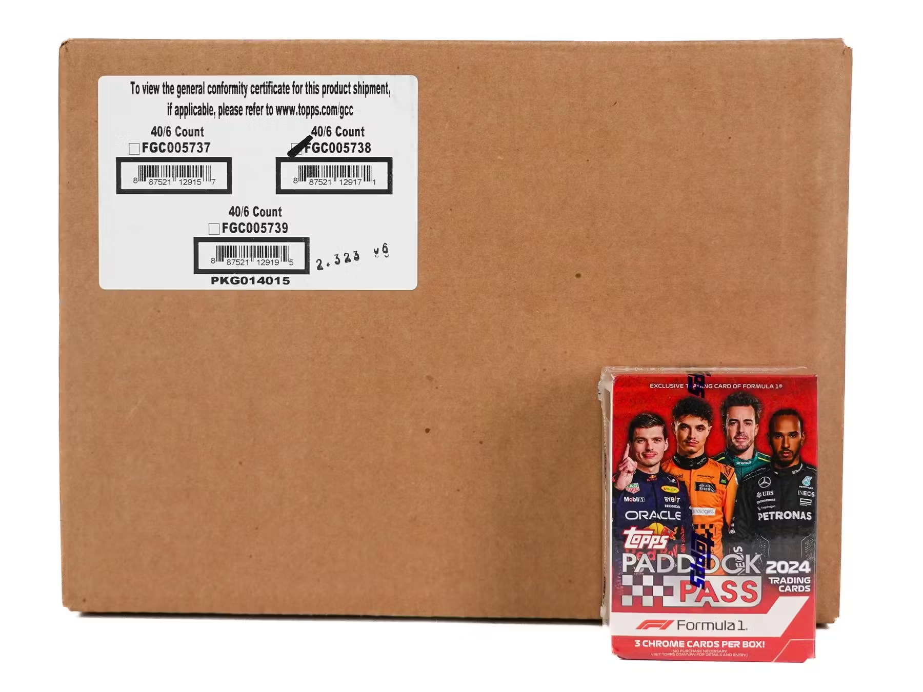 2024 Topps Paddock Pass F1 Value 40-Box Case