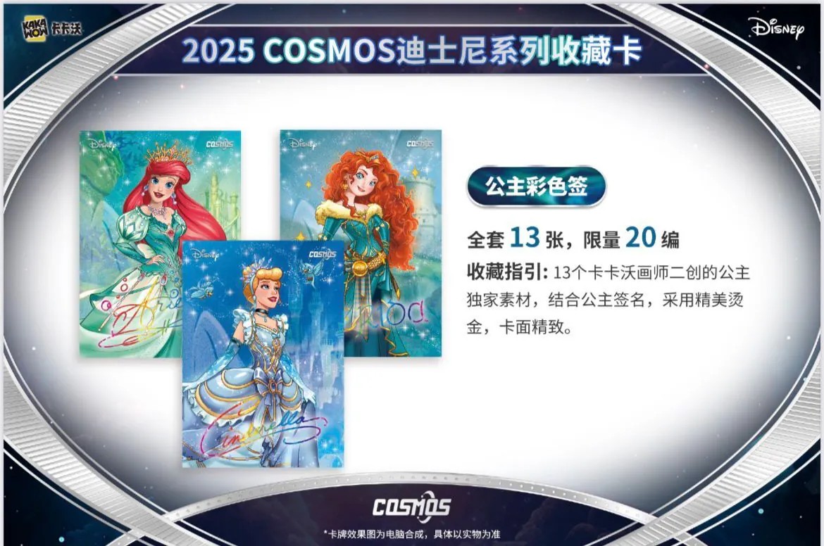 2025 KAKAWOW COSMOS Disney 迪士尼系列收藏卡 原盒