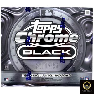 2025 Topps Chrome Black Baseball Box