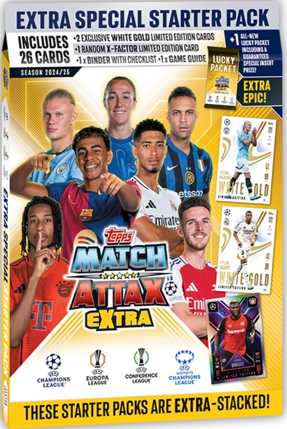 2025 Topps Match Attax UEFA Extra Starter Pack